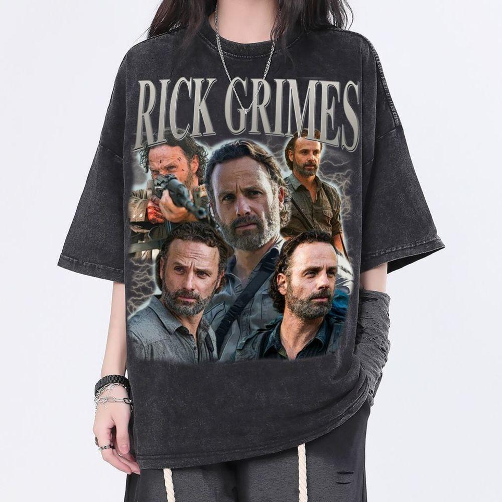 Rick Grimes Walking Dead Actor Retro Unisex T-Shirt
